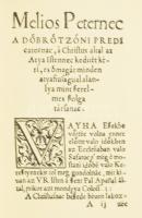 Huszár Gál: A keresztyéni gyülekezetben való isteni dicséretek. / Kálmáncsehi Márton: Reggeli éneklé...