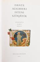 Dante Alighieri: Isteni színjáték. Ford.: Babits Mihály. Bp., 1965, Magyar Helikon. Kiadói egészbőr-kötés, jó állapotban, sérült műanyag védőborítóban. Számozott (200./600) példány.