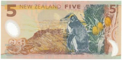 Új-Zéland 2003-2009. 5$ "AB 03055343" T:UNC
New Zealand 2003-2009. 5 Dollars "AB 030...