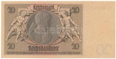 Német Harmadik Birodalom 1945. (1929) 20M T:F szép papír
German Third Reich 1945. (1929) 20 Reichsm...