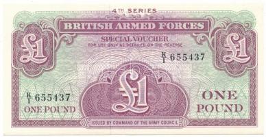 Nagy-Britannia / Katonai kiadás 1962. 1P &quot;4. sorozat&quot; T:XF United Kingdom / British Armed Forces 1962. 1 Pound &quot;4th series&quot; C:XF Krause P#M36