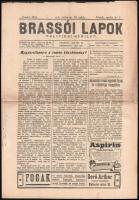 1914 A Brassói lapok c. folyóirat XX. évf. 76. szám benne Magyarellenes-e a román közvélemény c. cikkel