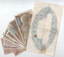 Franciaország 1923-1969. 0,05fr-1000Fr (12x) T:F,VG tűlyukak France 1923-1969. 0,05 Francs - 1000 Fr...