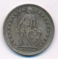 Svájc 1936B 1/2Fr Ag T:AU,XF patina Switzerland 1936B 1/2 Francs Ag C:AU,XF patina Krause KM#23