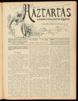 Kürthy Emilné: Háztartás. A magyar háziasszonyok közlönye. Szerk.: - -. 1902. I. kötet. VIII. évf. 1...