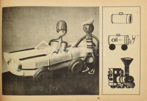 Kálovics Magda: Játékkészítés a napközi otthonokban. Vara Tibor rajzaival. Bp., 1979, Tankkönyvkiadó...