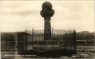 1935 Hammerfest, Meridianstötten / monument