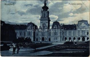 1911 Keszthely, Festetics kastély. Mérei Ignác kiadása (fa)