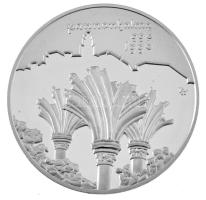 1995. 1000Ft Ag "Pannonhalma 996-1996" tanúsítvánnyal, kapszulában, dísztokban T:PP 
Adam...