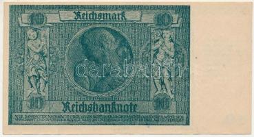 Német Harmadik Birodalom / Graz, Linz, Salzburg 1945. 10M "D 02776733" vészhelyzeti kiadás...