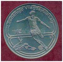 1982. 100Ft Cu-Ni "Labdarúgó világbajnokság 1982" műbőr tokban, tanúsítvánnyal T:BU Adamo EM68