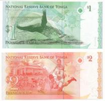 Tonga 2009. 1P + 2P T:UNC
Tonga 2009. 1 Pa'anga + 2 Pa'anga C:UNC
Krause 37., 38