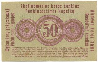 Német Birodalom / I. világháború / Keleti Főparancsnokság / Posen (Poznań) 1916. 50k T:F erős papír
...