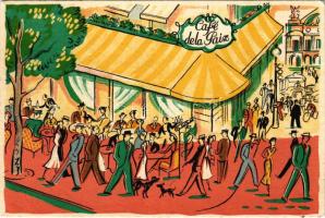 1950 Paris, Café de la Paix (EB)