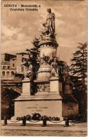 Genova, Genoa; Monumento a Cristoforo Colombo / monument (EK)