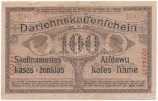 Német Birodalom / I. világháború / Keleti Főparancsnokság / Kowno (Kaunas) 1918. 100M T:F sarkoknál ...