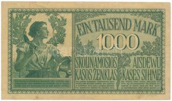 Német Birodalom / I. világháború / Keleti Főparancsnokság / Kowno (Kaunas) 1918. 1000M T:F
German E...