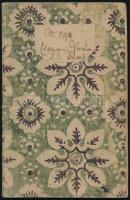 1836-1856 A Borsod vármegyei Szomor-hegy környéki hercegi birtokok, Csengery István örökváltság könyve. teljesen kitöltve, jó állapotban