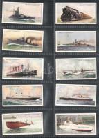 Wills's Cigarettes angol cigaretta-gyűjtőképek, 50 db-os komplett sorozat (repülőgépek, verseny...