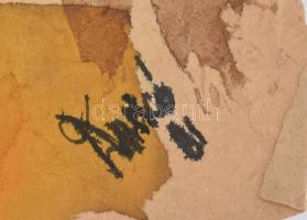 Durkó Gábor (1916-2003), össz. 7 db mű: Alakos kompozíciók, városképek és utcarészletek. Klf. techni...