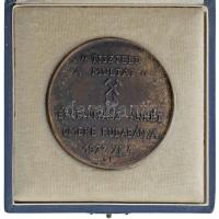 1973. "Tiszteld a múltat - Ércbányász Ankét OMBKE Rudabánya 1973. XI. 4" kétoldalas, öntöt...