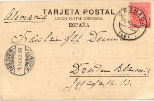 1904 Granada, Albaicin, San Cristobal desde la Alhacava. Fot. M. Torres (EK)