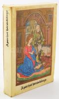 A párizsi hóráskönyv. Bp., 1985, Helikon. Facsimile kiadás, kísérőtanulmánnyal. Kiadói bársonykötés, fém veretekkel, kissé sérült kiadói kartontokban. Számozott (1633./4000) példány.