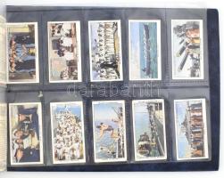 Wills's Cigarettes brit cigaretta-gyűjtőkártyák, 50 db-os komplett sorozat (Brit Királyi Hadite...