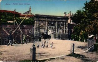 Zadar, Zara; Porta terra ferma / gate (fl)