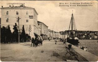 1906 Mali Losinj, Lussinpiccolo; Riva Arc. Francesco Ferdinando (EB)