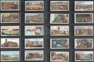 Wills's Cigarettes angol cigaretta-gyűjtőképek, 50 db-os komplett sorozat (brit domíniumok - Ausztrália), albumlapokon / English cigarette collectible pictures, complete series of 50 (Overseas Dominions - Australia), in album sheets