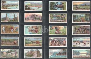 Wills's Cigarettes angol cigaretta-gyűjtőképek, 50 db-os komplett sorozat (brit domíniumok - Au...