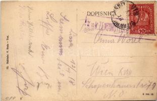 1918 Vis, Lissa; (fl) + "K.U.K. ZENSURSTELLE"