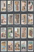 Churchman's Cigarettes brit cigaretta-gyűjtőkártyák, 50 db-os komplett sorozat ("Kincsesbá...