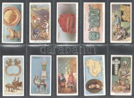 Churchman's Cigarettes brit cigaretta-gyűjtőkártyák, 50 db-os komplett sorozat ("Kincsesbá...