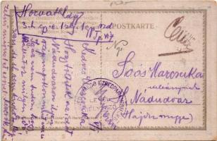 Die Seeschlacht bei Lissa. Im Melee. K.u.K. Kriegsmarine. Offizielle Karte für Rotes Kreuz. Kriegsfü...