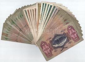 36db-os vegyes pengő bankjegy tétel T:F,VG