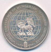 Lebó Ferenc (1960-) 1991. "Magyar Reformátusok II. Világtalálkozója" jelzett Ag emlékérem ...