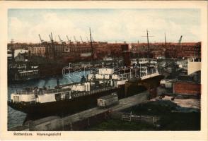 Rotterdam, Havengezicht / port, steamship