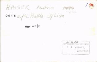 K.u.k. Kriegsmarine SMS Kaiser. Modern photo copy by P. A. Vicary