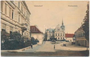 Gleisdorf (Steiermark), Florianplatz / square (wet damage)