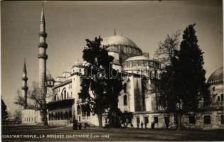 Constantinople, Istanbul; La Mosquée Suleymanié (1550-1556) / mosque (fl)