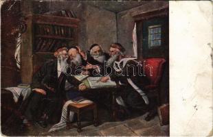 1927 Talmudisté / Zsidó rabbik. Judaika / Jewish rabbis. Judaica s: S. Kohn (EB)