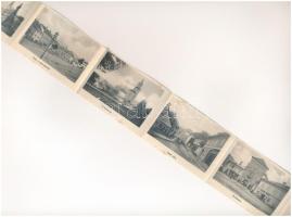 Körmöcbánya, Kremnitz, Kremnica; Keményhátú leporellolap 12 képpel. Paxner J. és Biron H. kiadása / ...