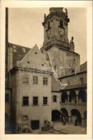 Pozsony, Pressburg, Bratislava; Rathaushof / A városháza udvara / town hall&#039;s courtyard