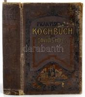 Henriette Davidis-Holle: Praktisches Kochbuch für die gewöhnliche und seinere Küche. Unter besonderer Berücksichtigung der Anfängerinnen und Angehenden Hausfrauen. Neu bearbeitet und hrsg. von Luise Holle. Bielefeld und Leipzig, 1910, Velhagen &amp; Klasing, XXXVI+658 p.+VIII t. Kiadói egészvászon-kötés, kopott, foltos borítóval, sérült gerinccel, szakadt elülső szennylappal és címlappal, a címlap háta firkált, foltos lapokkal, kissé laza fűzéssel, a végén 7 lap hiánnyal (658 oldal helyett 672 oldallal teljes.)