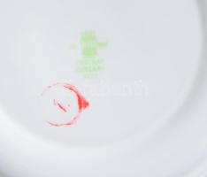 Zsolnay Stafír teás készlet. Jelzett, teljes, hibátlan