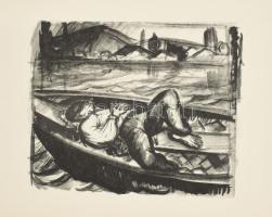 1949 Derkovits Gyula és Dési Huber István 16 grafikája. A Vallás- és Közoktatásügyi Minisztérium Műv...