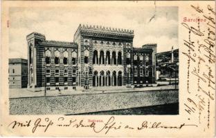 1902 Sarajevo, Rathaus / town hall (Rb)
