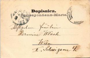 1902 Sarajevo, Rathaus / town hall (Rb)